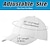 ieftine Jucării Antistres-șapcă de baseball albă din bumbac este folosită pentru vopsirea cravatelor articole de set de vopsit cravată stil neutru șapcă de baseball reglabilă de culoare solidă potrivită pentru grupuri mari de