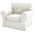 economico IKEA Copertine-fodera per divano in cotone ektorp a 1 posto con fodera per cuscino, fodera di ricambio per poltrona ikea ektorp a 1 posto fodera per divano per cani, protezione per mobili di ricambio per divano