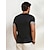 tanie męska koszulka 3d-Męskie Podkoszulek Graficzny Kolorowy blok W romby Półgolf Odzież Druk 3D Na zewnątrz Codzienny Krótki rękaw Nadruk Moda Designerskie Etniczne