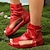 baratos Sandálias de mulher-Sandálias plataforma de cunha feminina sandálias romanas com zíper traseiro plataforma sola macia sapatos cortados laterais vermelho marrom sandálias pretas