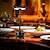 baratos Candeeiros de Mesa-lâmpada de mesa de metal portátil, lâmpada de mesa led sem fio, lâmpada recarregável com controle de toque de 16 cores, lâmpada de mesa de decoração de quarto com brilho contínuo, lâmpada de