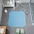abordables Tapis de bain antidérapants-tapis de douche tapis de douche en caoutchouc avec trou de drainage - tapis de baignoire antidérapant pour salle de bain, anti-moisissure, séchage rapide, confortable et sûr pour les enfants et les