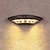 billiga utomhus vägglampor-led vägglampa 4w modern enkelhet utomhus vattentät aluminium vägglampa svart villa extern mode uteplats balkong trädgård dekoration rostskydd vägglampa exteriör armatur 110-240v