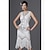 Χαμηλού Κόστους Ιστορικές &amp; Vintage Στολές-Δροσμός 20ετών 1920 Κοκτέιλ Φόρεμα Vintage Φόρεμα Φανελάκι φόρεμα Φορέματα Σύνολα Φόρεμα χορού Φορέματα χορού Το Great Gatsby Τσάρλεστον Μεγάλα Μεγέθη Γυναικεία Φτερό Νέος Χρόνος 1 Κολιέ