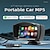 Недорогие Автомобильные мультимедийные проигрыватели-4,7-дюймовый портативный автомобильный mp5-плеер с ips-дисплеем, резервная камера для автомобиля, GPS-навигация, Bluetooth, Airplay, зеркальная связь, aux/fm-передатчик