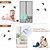 abordables Pantalla para ventana y puerta-Puerta de pantalla para mascotas mejorada puerta de pantalla para gatos con recubrimiento nano para sala de estar red anti-mosquitos y anti-mascotas con cremallera para dormitorio sala de estar cocina