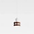 abordables Éclairages pour îlot-13 cm Lanterne Desgin Lampe suspendue Métal Bois Plaqué Moderne 110-120V 220-240V