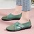 economico Slip-ons e mocassini da donna-mocassini slip-on da donna punta tonda comode scarpe basse appartamenti casual in ecopelle