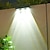 billige Utendørs Vegglamper-solar utendørs vegglampe 3led ultrasterk belysning vanntett hage lys gårdsplass vegg vaske lys hjem villa veranda dekorasjon atmosfære solar nattlampe 1/2/4 stk
