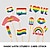 olcso Pride felvonulás dec-30db szivárvány fesztivál téma büszkeség hónap party fotózás kellékek színes vicces party dekoráció kézi fotózás kellékek