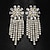 cheap Earrings-Women&#039;s Stud Earrings Tassel Fringe Precious Petal Elegant Fashion Imitation Diamond Earrings Jewelry Silver / Golden For Wedding Party 1 Pair