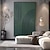 cheap Abstract Paintings-Hand painted  White Abstract Painting on Canvas handmade 3D Textured Wall Art Green Modern painting for handmade Canvas Art painting for Living Room Decor Trendy artwork Home Decor Hotel Art Piece