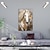 economico Quadri astratti-pittura a olio di cavallo in oro bianco 100% fatto a mano ritratto di cavallo foglia oro animale cavallo pittura acrilico pittura a olio animale pittura astratta di animali pittura moderna