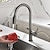 cheap Kitchen Faucets-Kitchen faucet - Single Handle One Hole Chrome / Nickel Brushed / Electroplated Pull-out / Pull-down / Tall / High Arc / Purified water Centerset Modern Contemporary Kitchen Taps