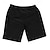 economico Vacanza-Per uomo Shorts Shorts di Lino Pantaloncini Estivi Tasca Elastico in vita Coulisse Semplice All&#039;aperto Quotidiano Uscire Vacanza Casual Nero Bianco