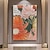 tanie Obrazy olejne-ręcznie malowane nowoczesne abstrakcyjne tekstury nóż kwiaty obraz olejny na płótnie restauracja ręcznie robione obrazy dekoracyjne 3d do salonu bez ramki