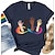 billige Cosplay til hverdagen, hettegensere og t-skjorter-LHBT LHBTQ T-skjorte Pride-skjorter Regnbue Rainbow Infinity Lesbisk Gay Til Unisex Voksne Halloween Karneval Maskerade Varmstempling Pride-parade Pride måned