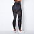 billige Yoga Leggings &amp; Tights-Dame Yogabukser Yoga Leggings Netting Lapper Høy Midje Yoga &amp; Danse Sko Treningsøkt Pilates Strømpebukse Fargeblokk Mørkegrå Svart Militærgrønn Spandex sport Sportsklær Elastisk Tynn