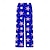 cheap Men&#039;s Printed Casual Pants-Men&#039;s Pants Trousers Flag Vacation Casual Blue Inelastic