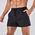 abordables Shorts de running para hombre-Hombre Pantalones Cortos Running Shorts de gimnasio Bolsillo Cintura elástica Bermudas Exterior Deporte Deportivo Secado rápido Ligero Suave Maratón Corriendo Rutina de ejercicio A Medida Ropa de