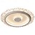 abordables Luces de techo-Luces de techo LED regulables 40/50 cm Montaje empotrado de metal de 1 luz en techo interior Iluminación de ahorro de energía estilo nórdico moderno sala de estar dormitorio 110-240 V solo regulable