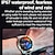 billige Smartarmbånd-696 HK98 Smartklokke 1.43 tommers Smart armbånd Smartwatch blåtann Skritteller Samtalepåminnelse Søvnmonitor Kompatibel med Android iOS Herre Håndfri bruk Meldingspåminnelse Tilpasset oppringing IP 67