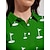 abordables Colección de diseñador-Mujer Camisas de polo Verde Manga Corta Protección Solar Camiseta Ropa de golf para damas Ropa Trajes Ropa Ropa