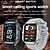 cheap Smartwatch-696 ZW66 Smart Watch 2.01 inch Smartwatch Fitness Running Watch Bluetooth ECG+PPG Pedometer Call Reminder Compatible with Android iOS Women Men Hands-Free Calls Message Reminder IP 67 46mm Watch Case