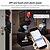 abordables Caméras IP d&#039;intérieur-Mini caméra ip wifi hd 1080p, caméra intérieure sans fil, vision nocturne, audio bidirectionnel, détection de mouvement, moniteur pour bébé
