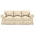 abordables IKEA Couvertures-Housses de canapé ektorp 100% pur coton housses matelassées florales pour canapé 2 places 3 places série ikea