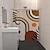 baratos Cortinas de Banho-banheiro deco cortina de chuveiro com ganchos decoração de banheiro conjunto de cortinas de chuveiro de tecido à prova d&#039;água com 12 pacotes de ganchos de plástico
