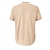 preiswerte Baumwoll-Leinenhemd-Herren Hemd leinenhemd Hemd aus Baumwollleinen Lässiges Hemd Weiß Khaki Aprikose Kurzarm Glatt Stehkragen Sommer Strasse Hawaiianisch Bekleidung Button-Down