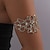cheap Bracelets-Women&#039;s Silver Bracelets Classic Flower Precious Fashion Luxury Rhinestone Bracelet Jewelry Silver / Gold For Gift Engagement