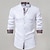 abordables chemise boutonnée pour homme-Homme Chemise Chemise boutonnée Chemise décontractée Chemisette Chemise d&#039;été Chemise de plage Noir Blanche Vin manche longue Cachemire Bloc de couleur Col Mao Hawaïen Vacances Bouton bas Vêtement