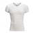 cheap Men&#039;s Casual T-shirts-Men&#039;s T shirt Tee Ribbed Knit tee Tee Top Plain Pit Strip V Neck Street Vacation Short Sleeves Button Clothing Apparel Fashion Designer Basic