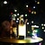 Недорогие Фонари и кемпинг огни-светодиодный фонарь для кемпинга, красочные уличные гирлянды длиной 32,8 фута, выдвижная светодиодная лента, водонепроницаемые, перезаряжаемые, портативные походные фонари для кемпинга, двора, патио