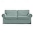 billige IKEA Dækker-ektorp 2-sæders sofabetræk eller ektorp 2-sæders sovesofabetræk med pudebetræk og rygbetræk, ektorp sofabetræk, vaskbar møbelbeskytter