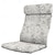 cheap IKEA Covers-POÄNG Chair Cushion 100% Cotton Floral Quilted Smooth Slipcovers IKEA Series