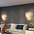 ieftine Aplici de Interior-Cristal Interior Modern Stilul nordic Lumini de perete de interior Sufragerie Dormitor fier Lumina de perete 110-120V 220-240V