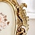 Недорогие Настольные рамки для фотографий-Ретро золотая овальная кружевная декоративная фоторамка из смолы, антикварная и элегантная настольная декоративная рамка