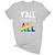 cheap Everyday Cosplay Anime Hoodies &amp; T-Shirts-LGBT LGBTQ T-shirt Pride Shirts Rainbow Y&#039;all Means All Lesbian Gay For Unisex Adults&#039; Halloween Carnival Masquerade Hot Stamping Pride Parade Pride Month