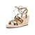levne Dámské sandály-dámské sandály na klínku sandály na platformě plus size cross pásky letní plážová obuv pro volný čas leopardí