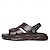 baratos Sandálias para Homem-Sandálias de verão masculinas retrô caminhada casual férias diárias praia eva sapatos confortáveis preto marrom cinza