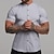 お買い得  メンズボタンアップシャツ-男性用 シャツ ボタンアップシャツ カジュアルシャツ サマーシャツ ビーチシャツ ブラック ホワイト ネイビーブルー グレー 半袖 平織り Band Collar ハワイアン 祝日 衣類 ファッション カジュアル 快適