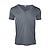 billiga 3D T-shirts-Herr T-shirt T-shirts Kortärmad tröja T-tröja Kortärmad V-hals Vår &amp; sommar Slät Mode Designer Grundläggande Ficka Semester Gata Utekväll Svart Vit Blå Topp t-shirt för män