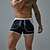 cheap Men's Swim Shorts-Men's Board Shorts Swim Shorts Swim Trunks Patchwork Drawstring Elastic Waist Color Block Comfort Quick Dry Short Holiday Beach Weekend Fashion Casual Lake blue Black Micro-elastic