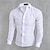 cheap Men&#039;s Dress Shirts-Men&#039;s Shirt Dress Shirt Button Up Shirt White Navy Blue Long Sleeve Polka Dot Turndown Spring &amp;  Fall Wedding Daily Clothing Apparel