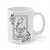 billige Krus og kopper-1 stk zodiac kaffekop nyhed kop par stil kaffekop 11 oz keramisk kop keramisk kop gave til familiefest