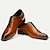 abordables Chaussures de Costume Classiques-Homme Chaussures habillées Cuir Cuir de vachette pleine fleur italien Confortable Antidérapantes Lacet Noir Marron Café