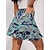 baratos Coleção de designers-saias de golfe femininas calças escuras marinho paisley roupas de golfe femininas roupas roupas